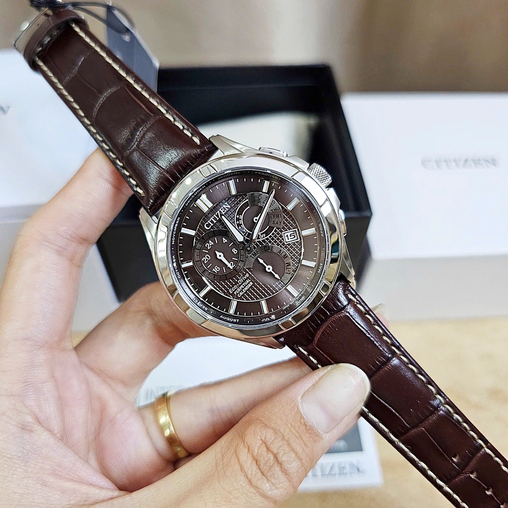 Đồng Hồ Nam Citizen Quartz Eco-Drive Perpetual Calendar BL8160-07X