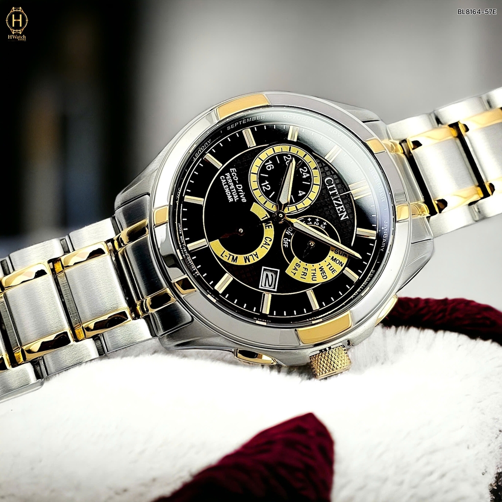 Đồng Hồ Nam Citizen Quartz Eco-Drive Perpetual Calendar BL8164-57E