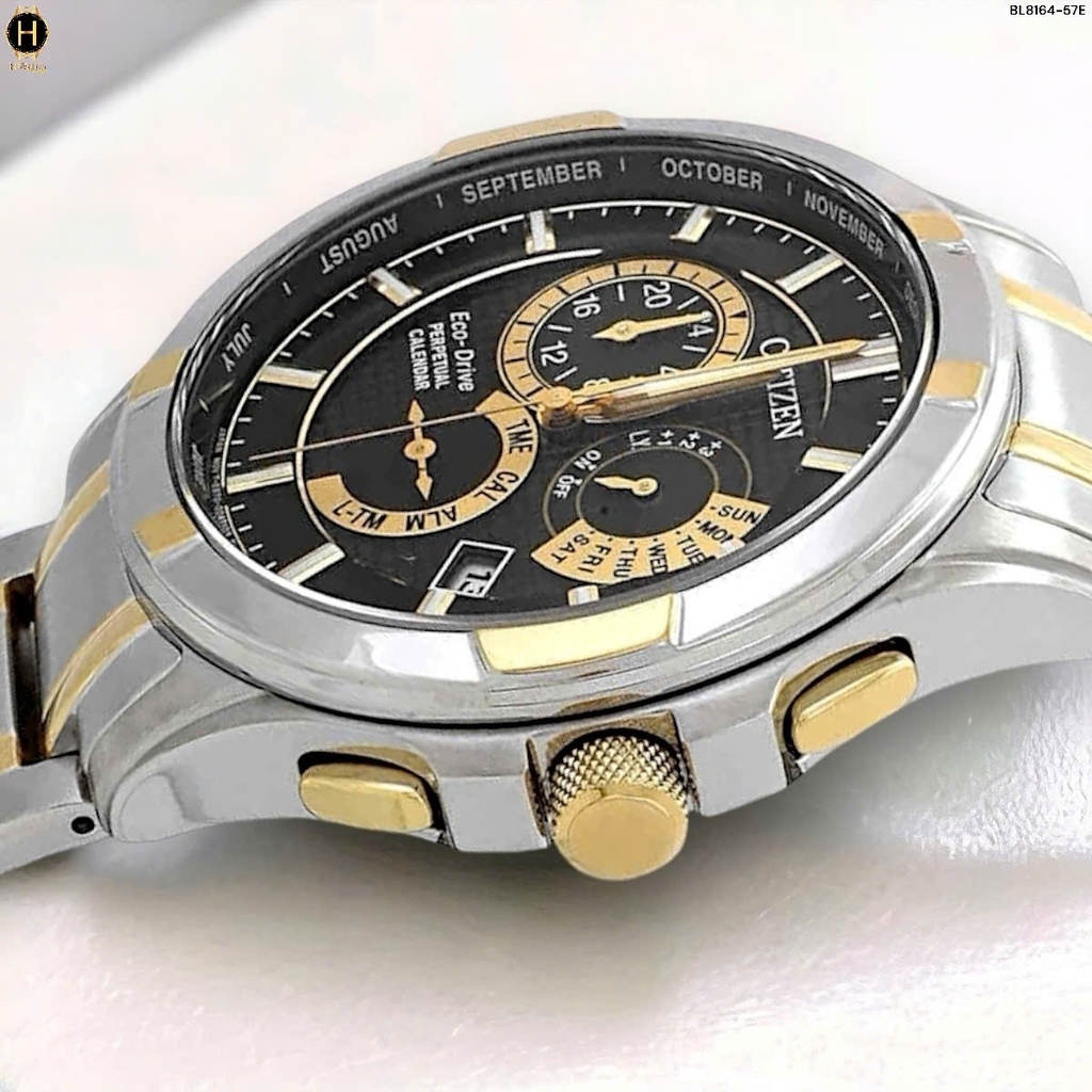 Đồng Hồ Nam Citizen Quartz Eco-Drive Perpetual Calendar BL8164-57E