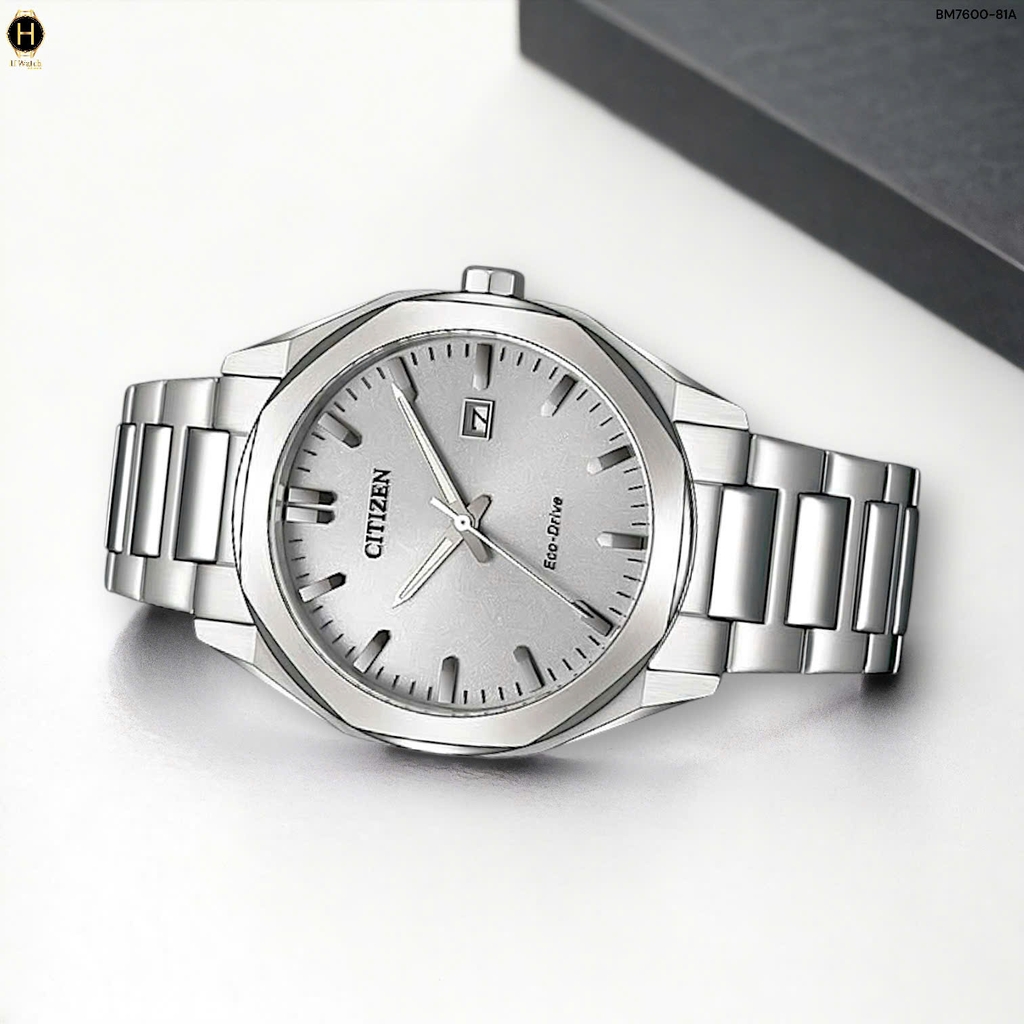 Đồng Hồ Nam Citizen Quartz Eco-Drive BM7600-81A