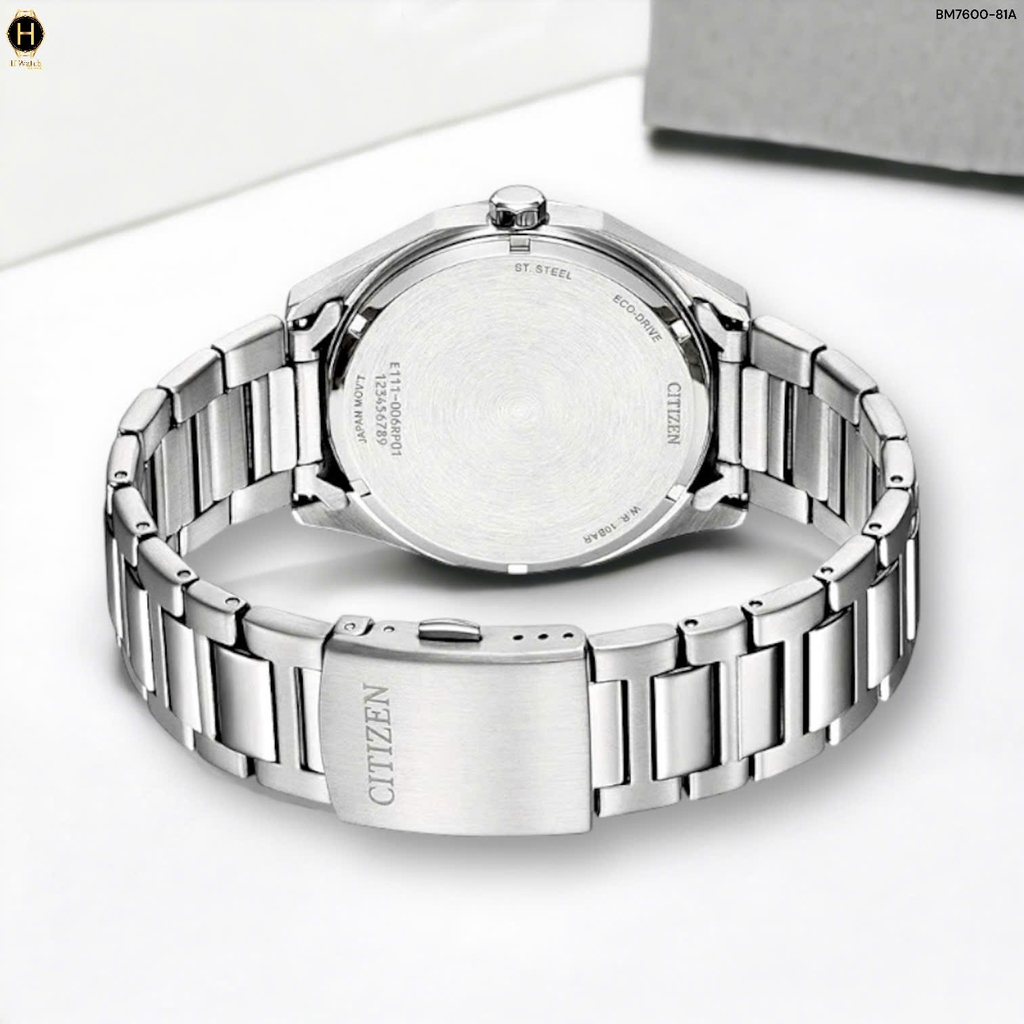 Đồng Hồ Nam Citizen Quartz Eco-Drive BM7600-81A