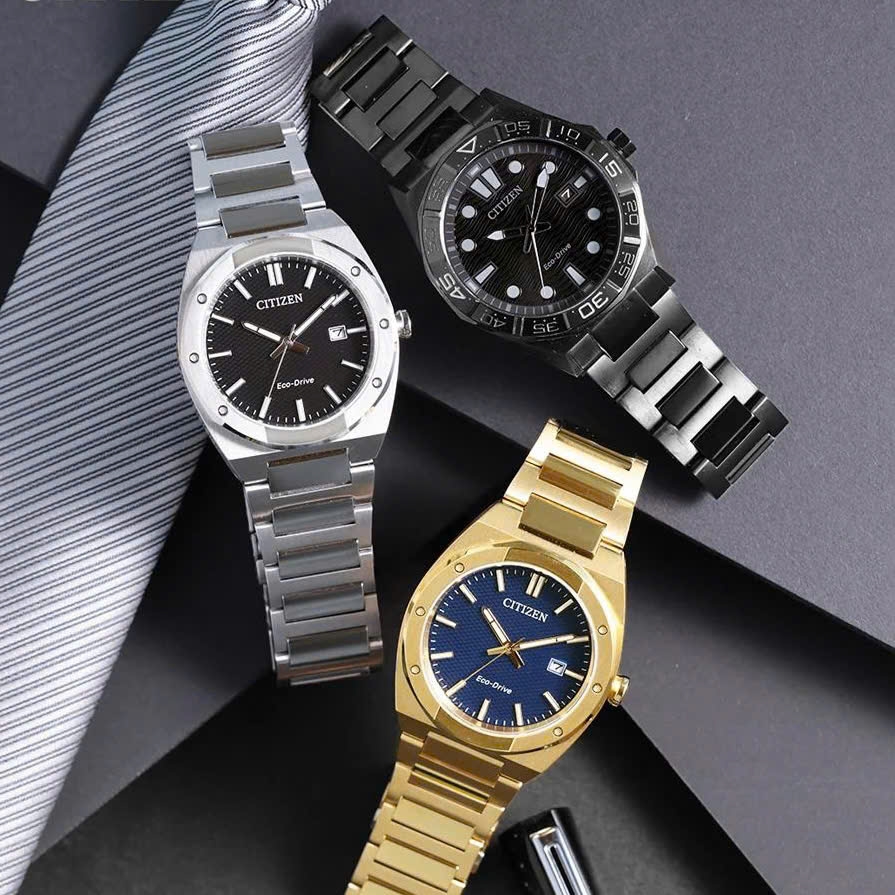 Đồng Hồ Nam Citizen Quartz Eco-Drive BM7660-54E