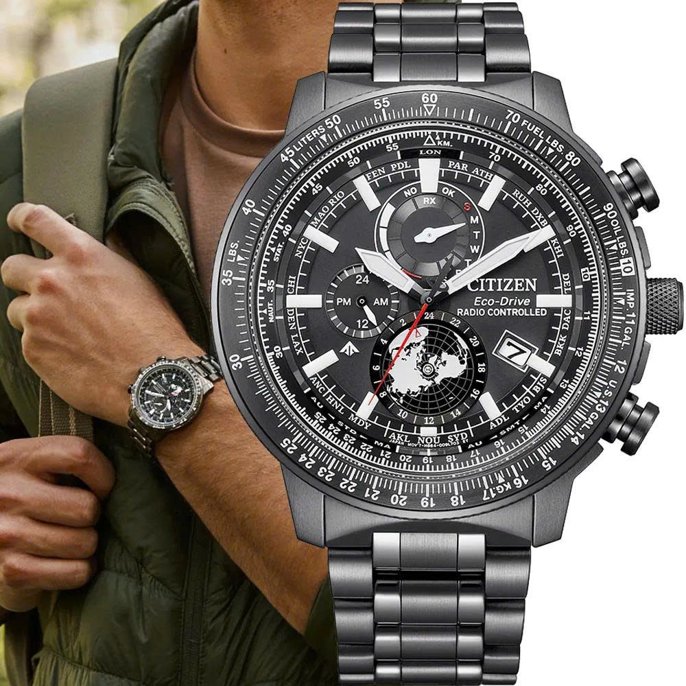 Đồng Hồ Nam Citizen Quartz Eco-Drive Promaster Geo Trekker BY3005-56G