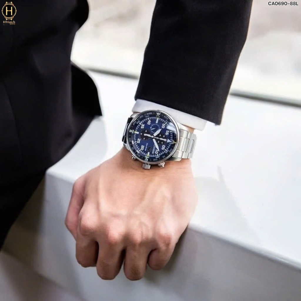 Đồng Hồ Nam Citizen Quartz Eco-drive CA0690-88L