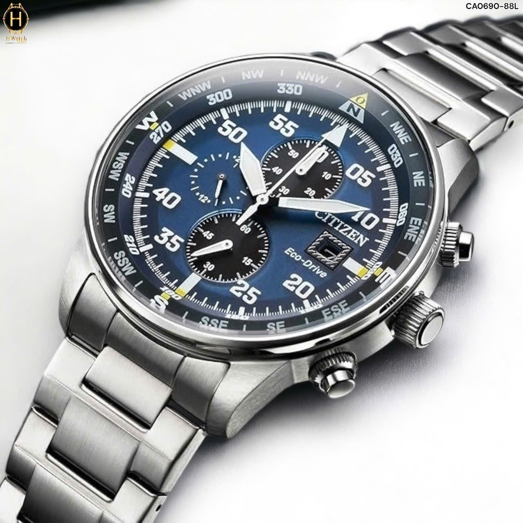 Đồng Hồ Nam Citizen Quartz Eco-drive CA0690-88L