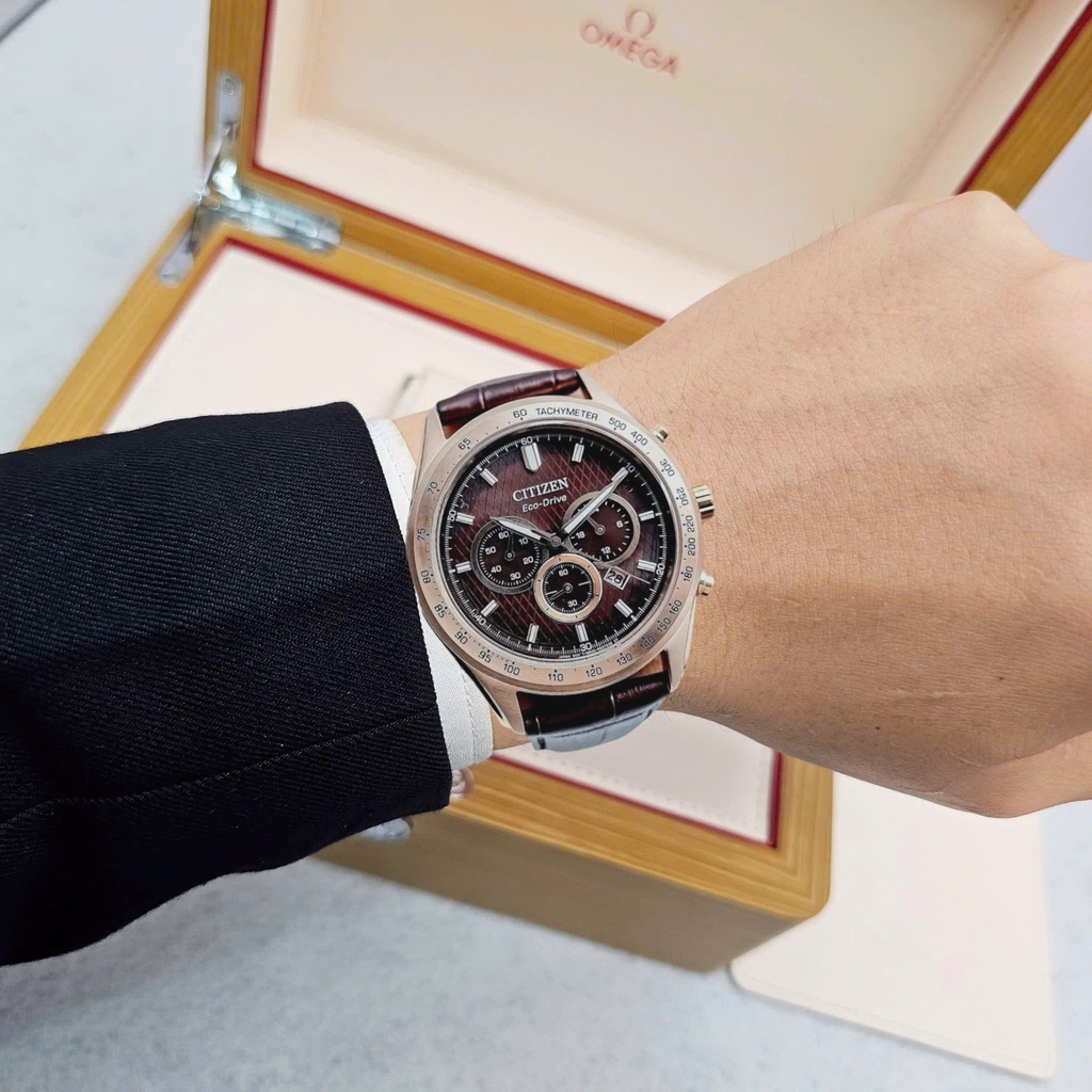 Đồng Hồ Nam Citizen Quartz Eco-Drive Chronograph CA4452-17X