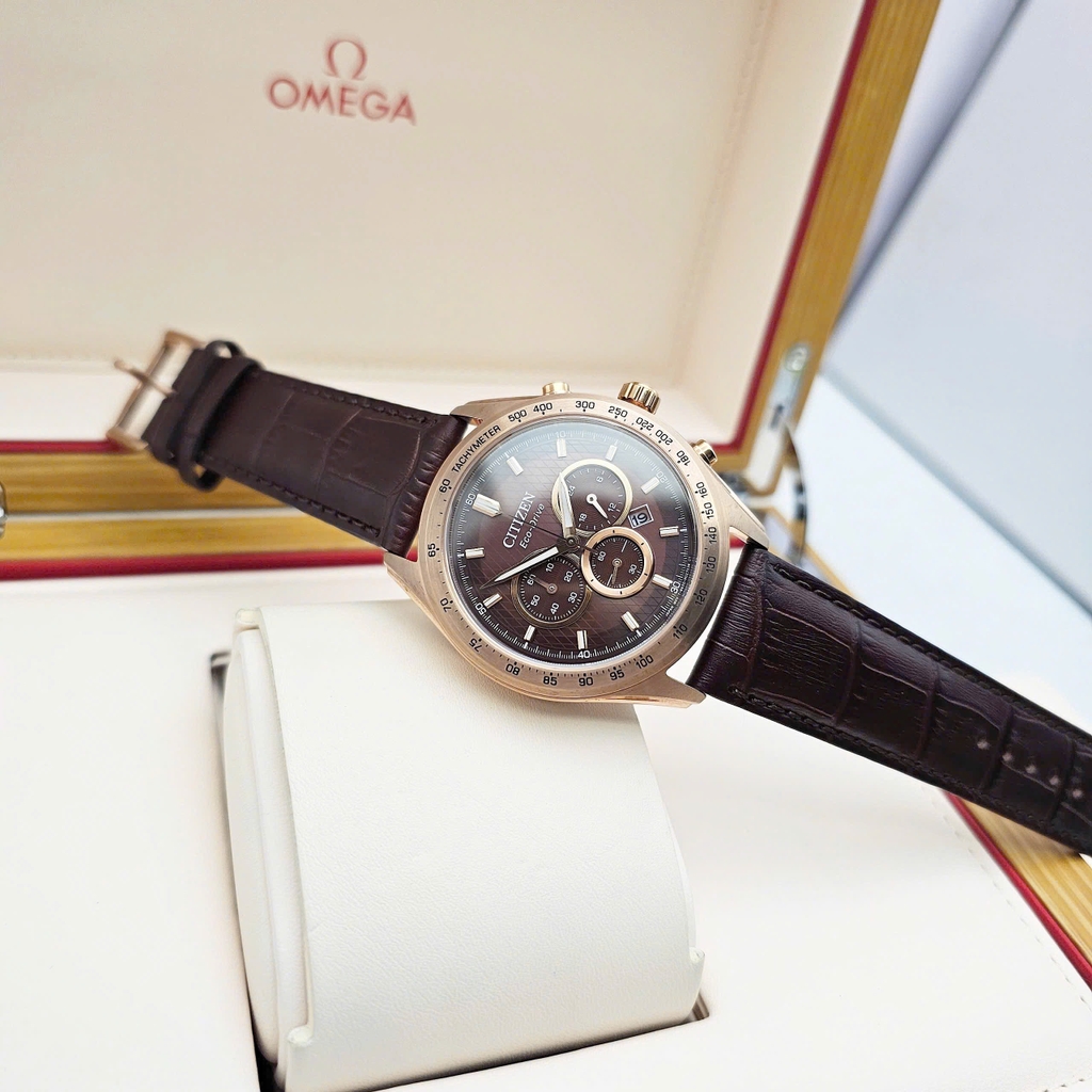 Đồng Hồ Nam Citizen Quartz Eco-Drive Chronograph CA4452-17X