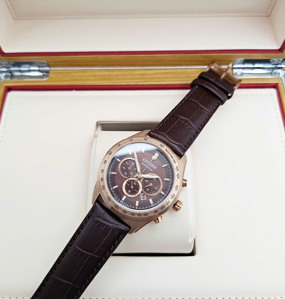 Đồng Hồ Nam Citizen Quartz Eco-Drive Chronograph CA4452-17X