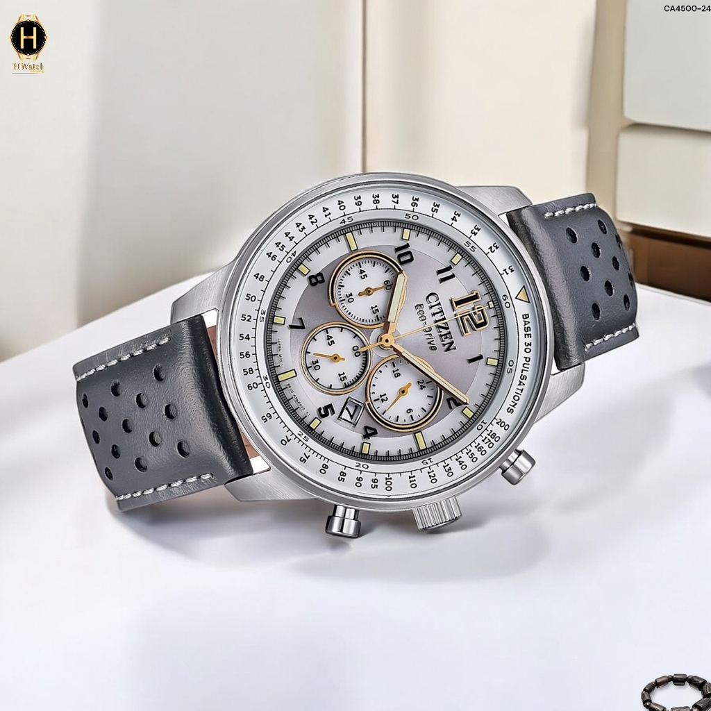 Đồng Hồ Nam Citizen Quartz Eco-drive CA4500-24H