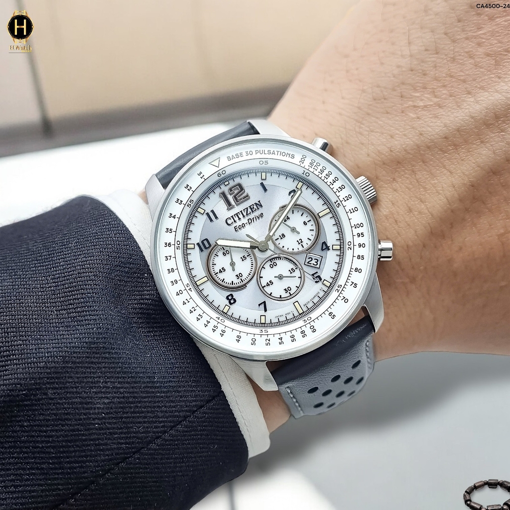 Đồng Hồ Nam Citizen Quartz Eco-drive CA4500-24H