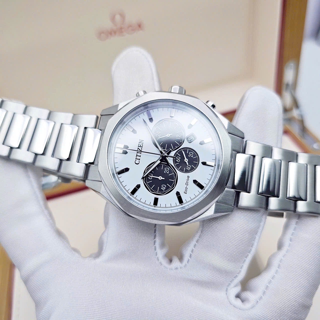 Đồng Hồ Nam Citizen Quartz Eco-drive Chronograph CA4590-81A