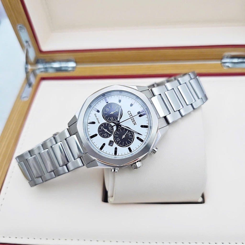 Đồng Hồ Nam Citizen Quartz Eco-drive Chronograph CA4590-81A