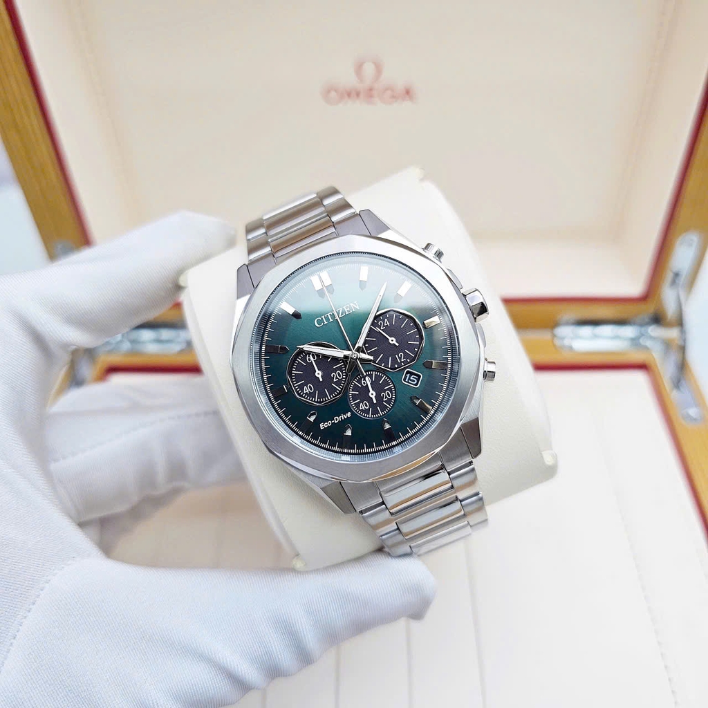 Đồng Hồ Nam Citizen Quartz Eco-Drive Chronograph CA4590-81X