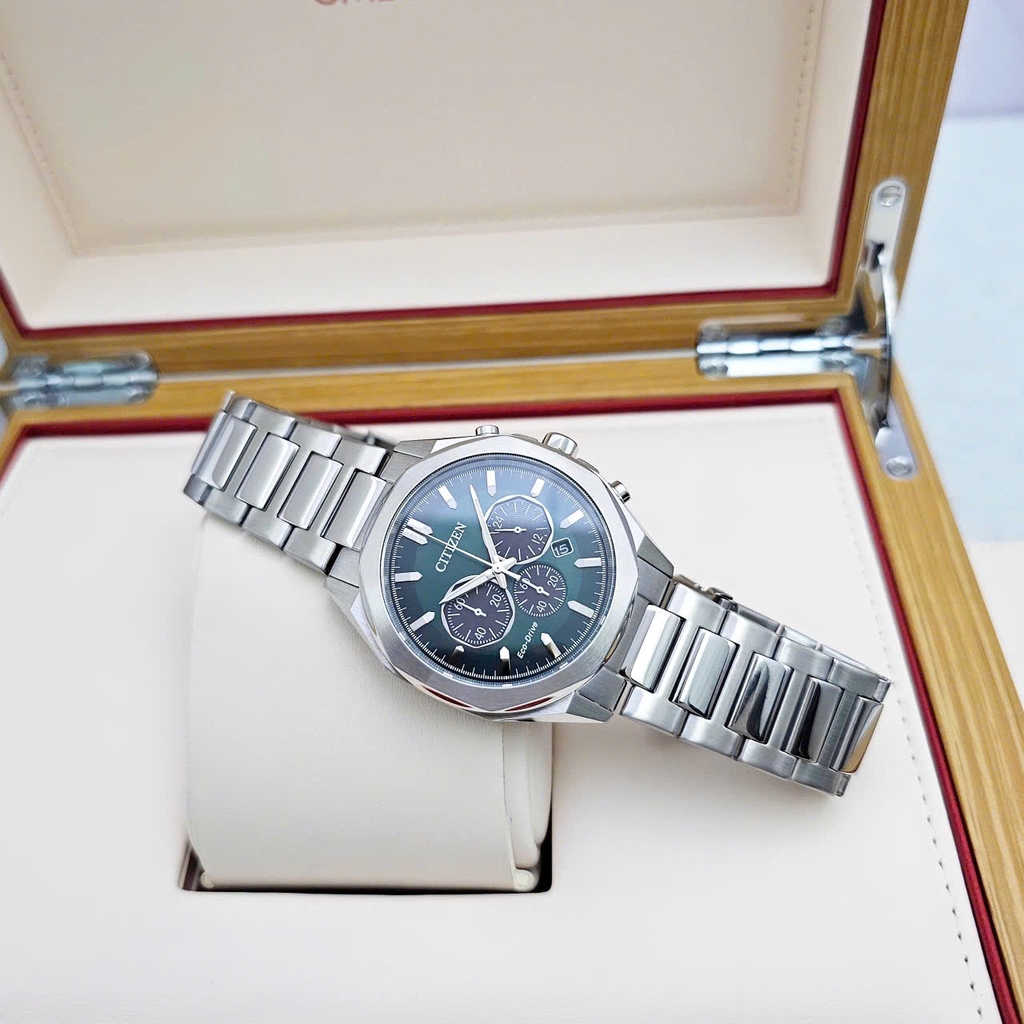Đồng Hồ Nam Citizen Quartz Eco-Drive Chronograph CA4590-81X