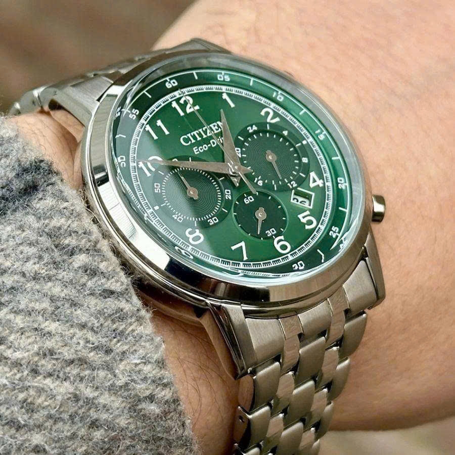 Đồng Hồ Nam Citizen Quartz Eco-Drive Chronograph CA4630-53X