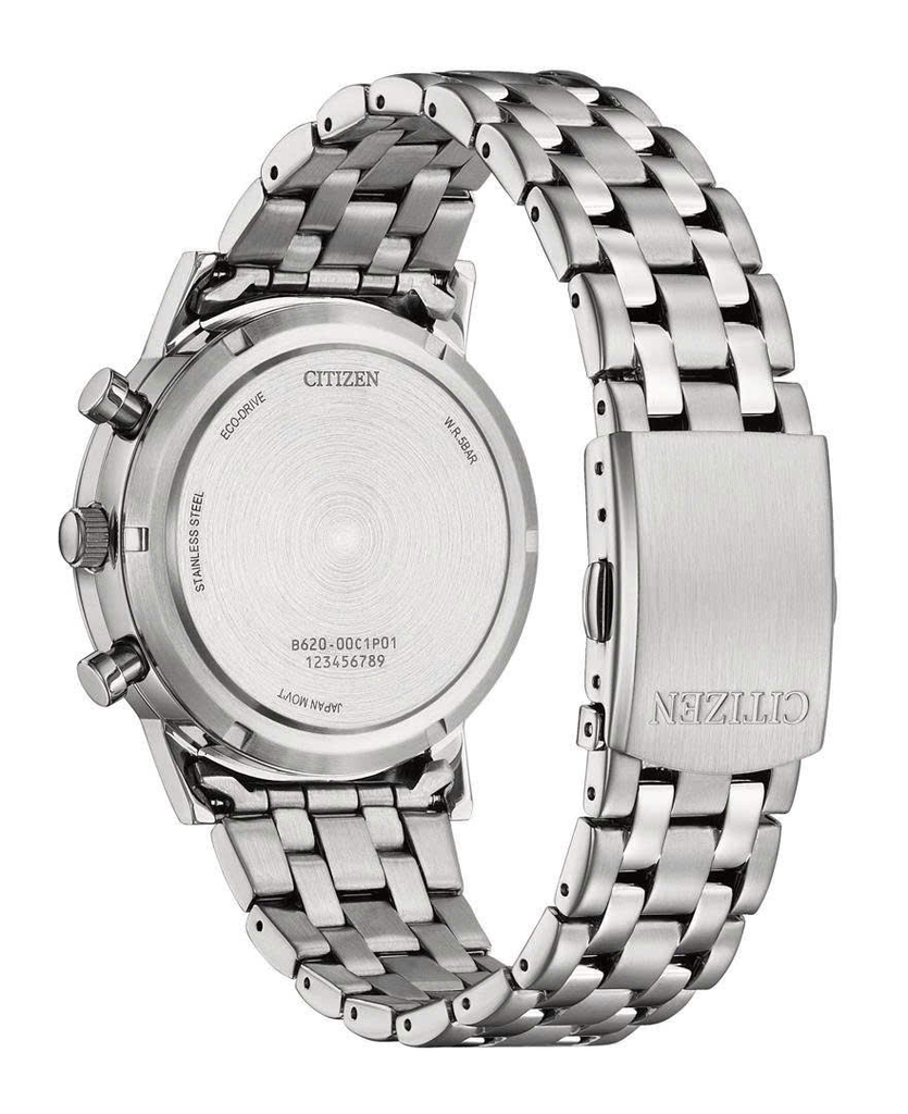 Đồng Hồ Nam Citizen Quartz Eco-Drive Chronograph CA4630-53X