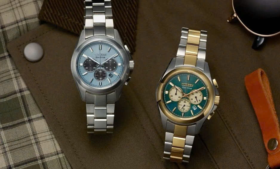 Đồng Hồ Nam Citizen Quartz Eco-Drive Sport Chronograph CA4680-55L