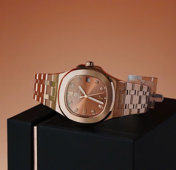 Đồng Hồ Nữ Carnival Quartz 8160L-VH-N ( 8160L ) Cá Hồi