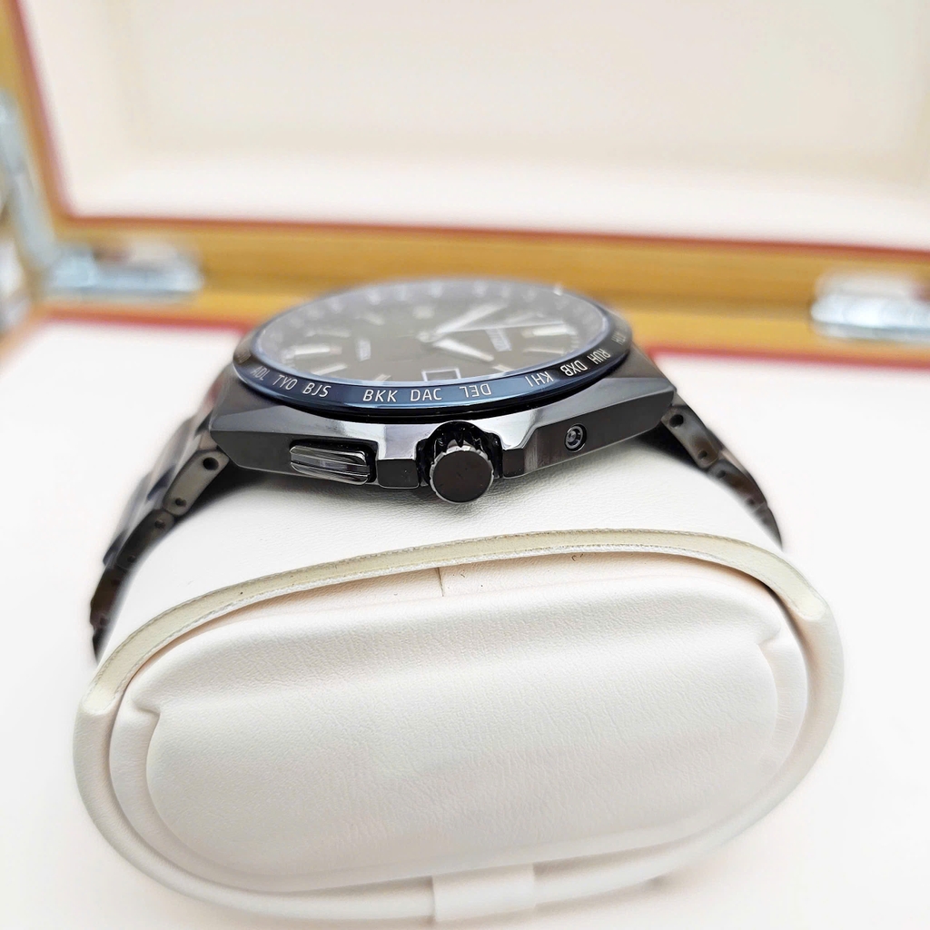 Đồng Hồ Nam Citizen Quartz Eco-drive Attesa Super Titanium™ Radio Controlled Perpetual Calendar 35th Anniversary Limited Edition 1600 CB0217-71E