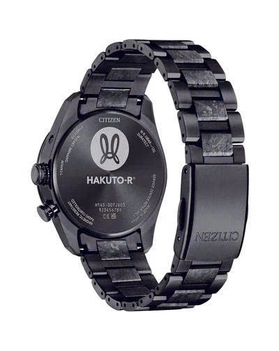 Đồng Hồ Nam Citizen Quartz Eco-Drive Attesa ACT Line/Black Titanium™ Series HAKUTO-R collaboration model Limited Edition CB0285-63E