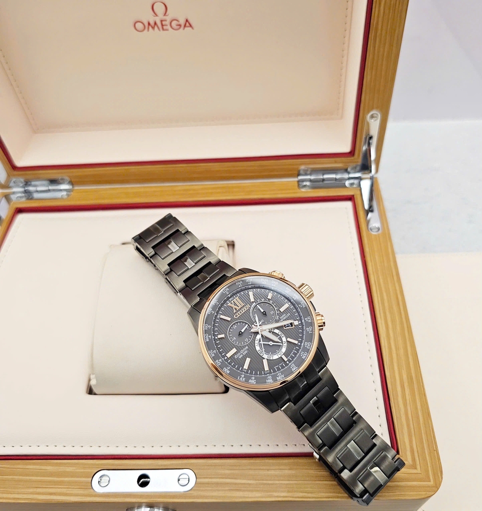 Đồng Hồ Nam Citizen Quartz Eco-drive Radio-Controlled Perpetual Calendar CB5884-88H