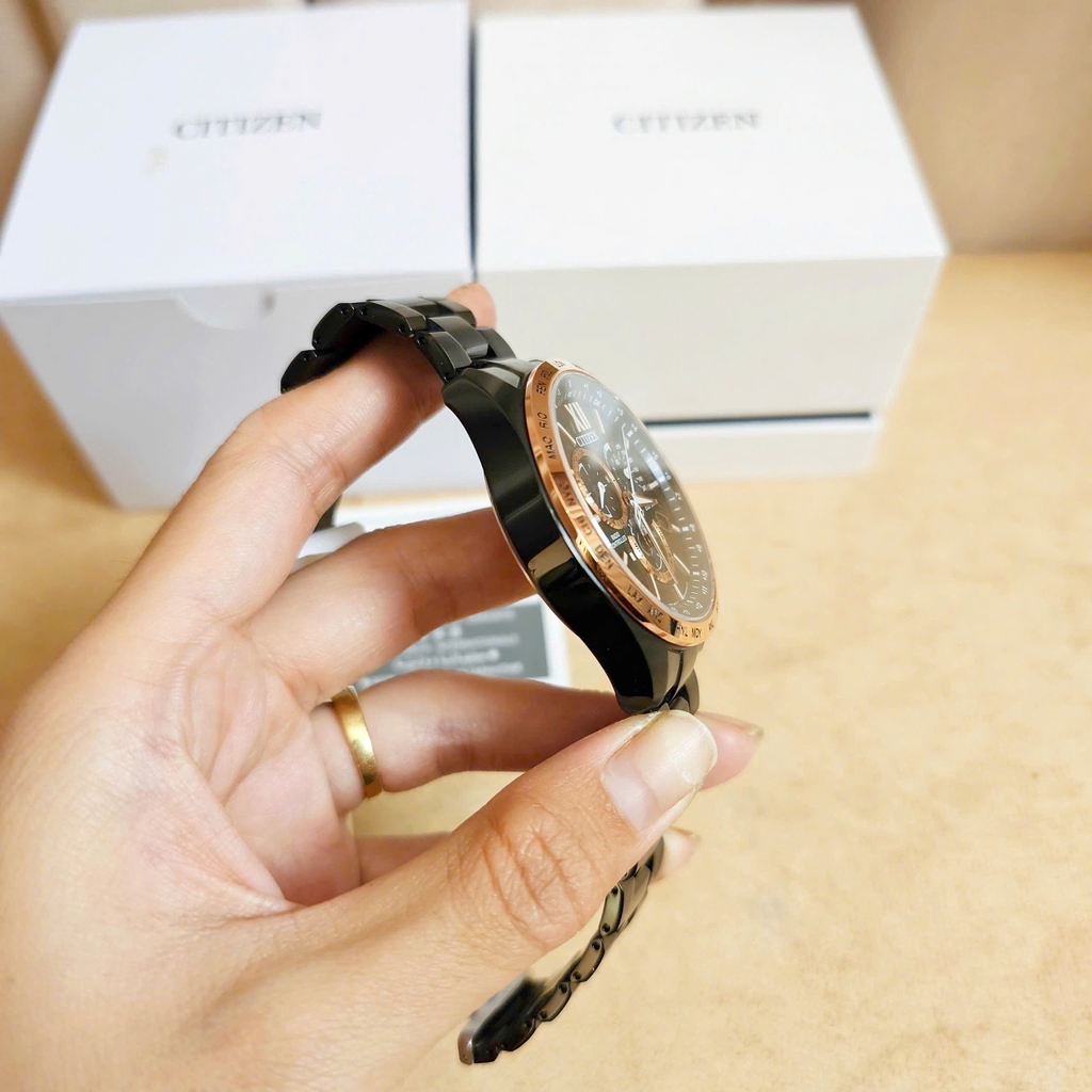 Đồng Hồ Nam Citizen Quartz Eco-drive Radio-Controlled Perpetual Calendar CB5956-89X
