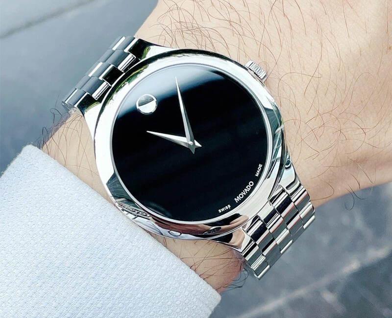 Đồng Hồ Nam Movado Quartz Veturi 0607415