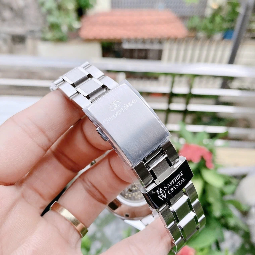 Đồng Hồ Nam Orient Start Automatic Semi Skeleton Joker RE-AV0113S00B ( RE-AV0113S ) Mặt Trắng