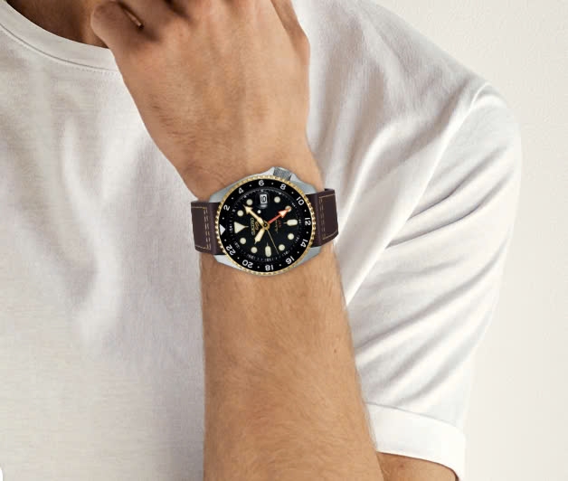 Đồng Hồ Nam Seiko 5 Automatic Sports GMT SSK036K1 ( SSK036 )
