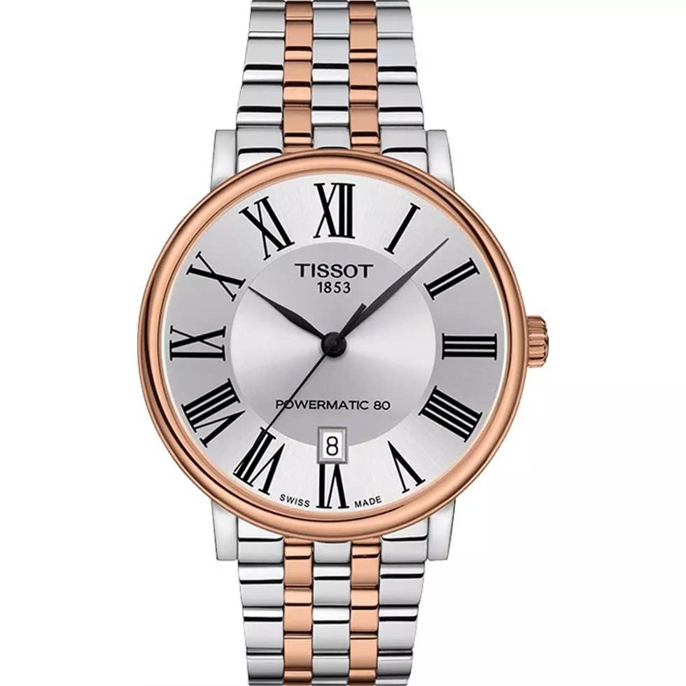 Đồng Hồ Nam Tissot Automatic Carson Premium Powermatic 80 T122.407.22.033.00 (T1224072203300)