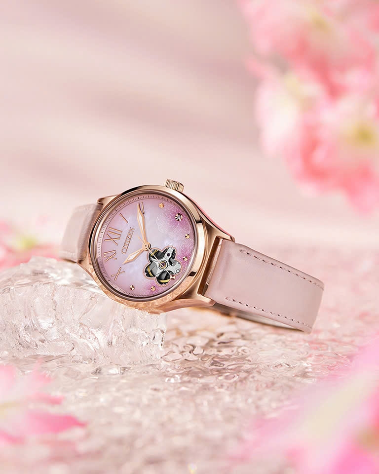 Đồng Hồ Nữ Citizen Automatic Sakura Special Edition PC1017-70Y