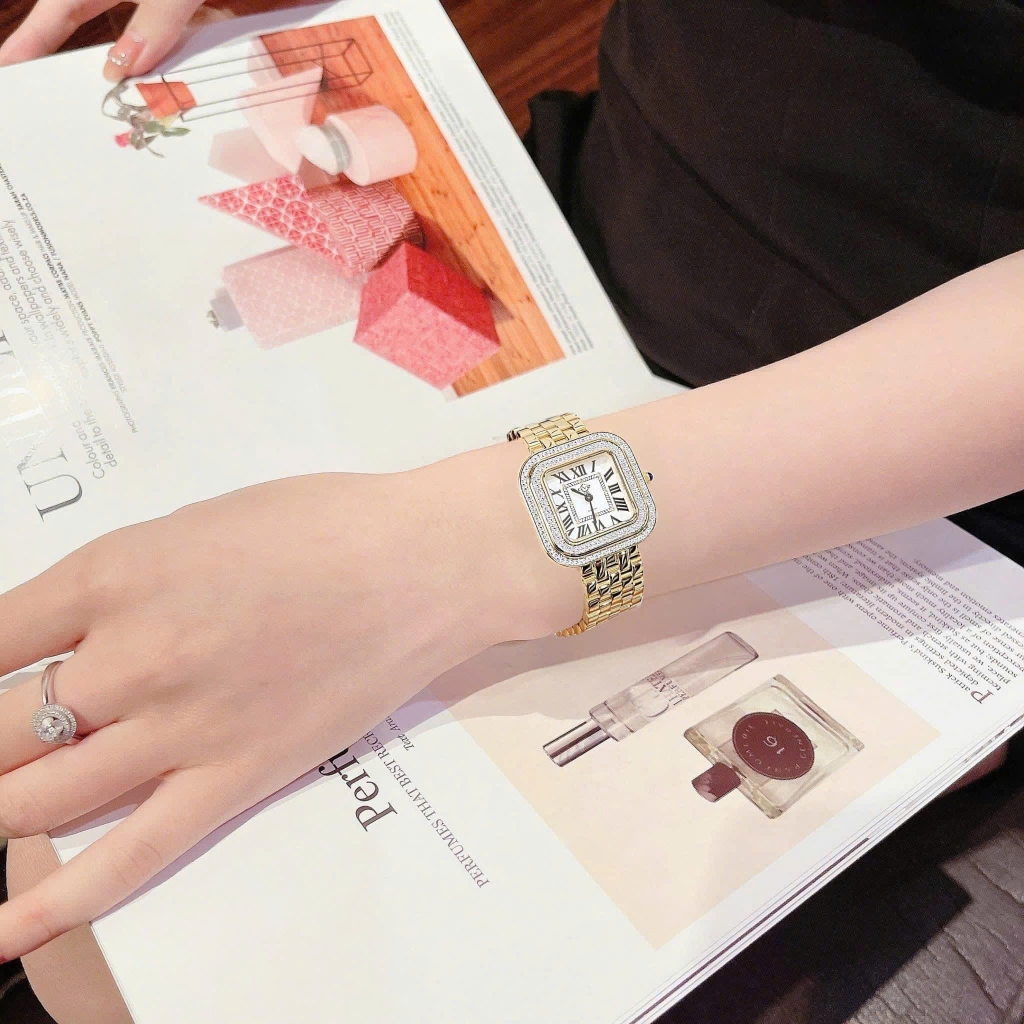 Đồng Hồ Nữ GV2 By Gevril Quartz Bellagio  Diamond Limited 12132B