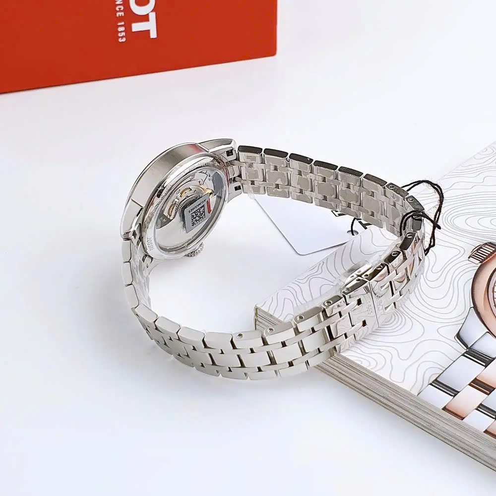 Đồng Hồ Nữ Tissot Automatic Chemin Des Tourelles Sapphire T099.207.11.118.00 ( T0992071111800 )