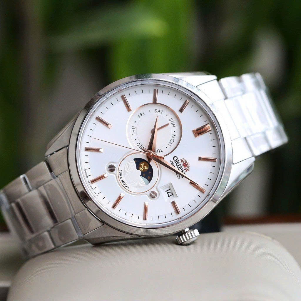 Đồng Hồ Nam Orient Automatic Sun And Moon Gen 5 RA-AK0301S00C (RA-AK0301S10B) ( RA-AK0306S30B )