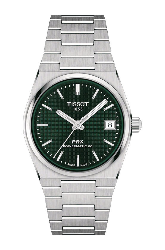 Đồng Hồ Unisex Tissot Automatic PRX Powermatic 80 Green 35mm T137.207.11.091.00 ( T1372071109100 )