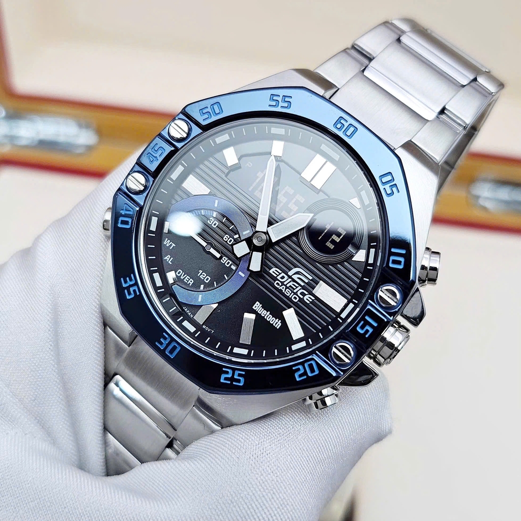 Đồng Hồ Nam Casio Edifice Quartz ECB-10DB-1BDF