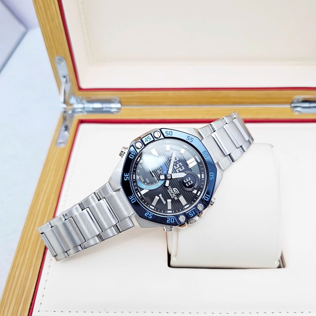 Đồng Hồ Nam Casio Edifice Quartz ECB-10DB-1BDF