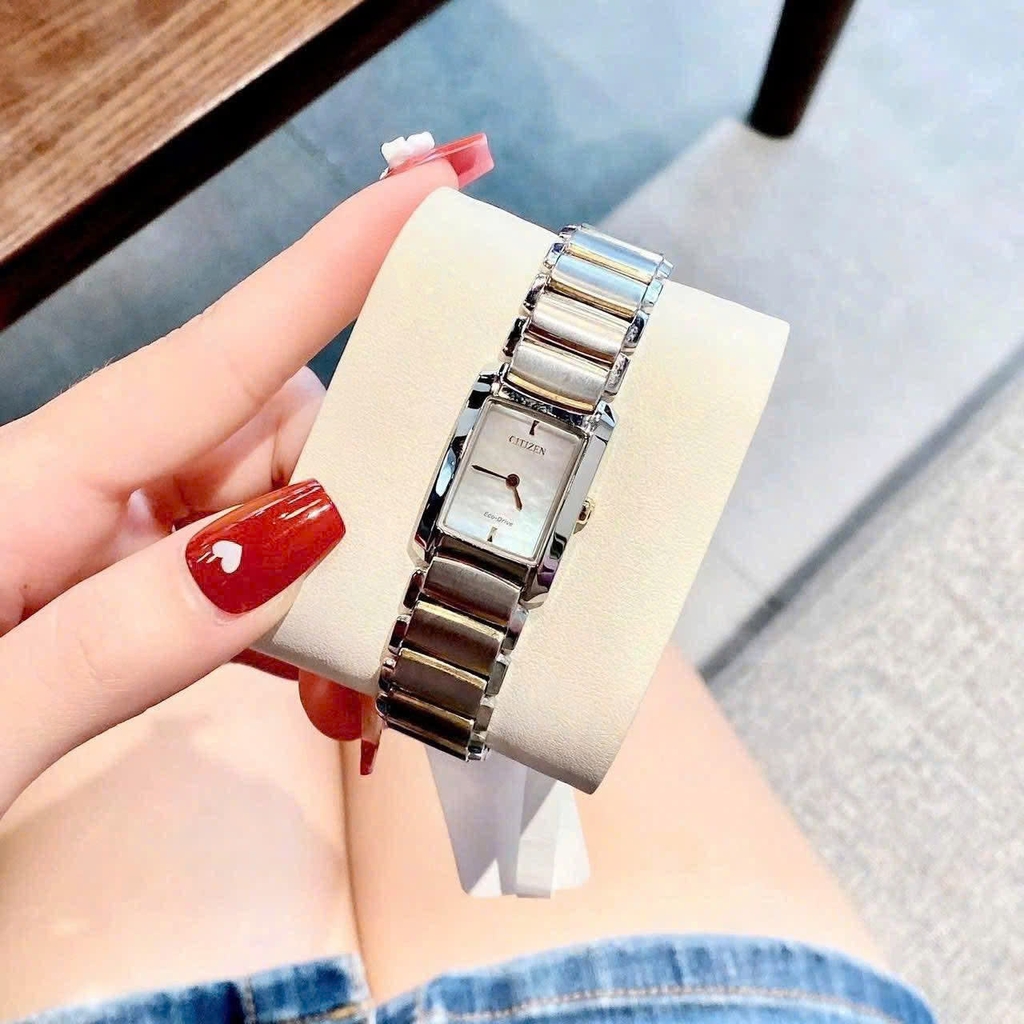 Đồng Hồ Nữ Citizen Quartz Eco-Drive Euphoria EG2974-52D
