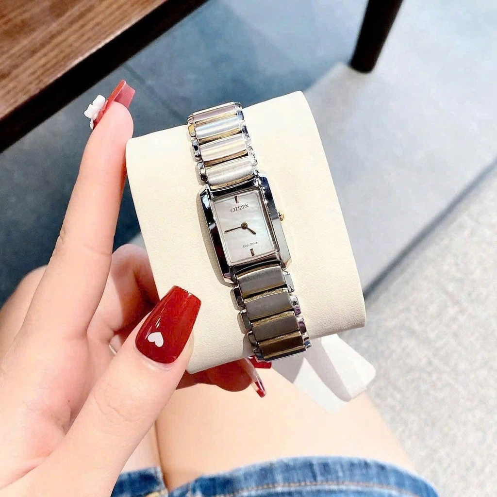 Đồng Hồ Nữ Citizen Quartz Eco-Drive Euphoria EG2974-52D