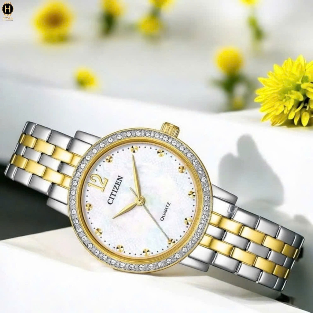 Đồng Hồ Nữ Citizen Quartz EL3104-54D