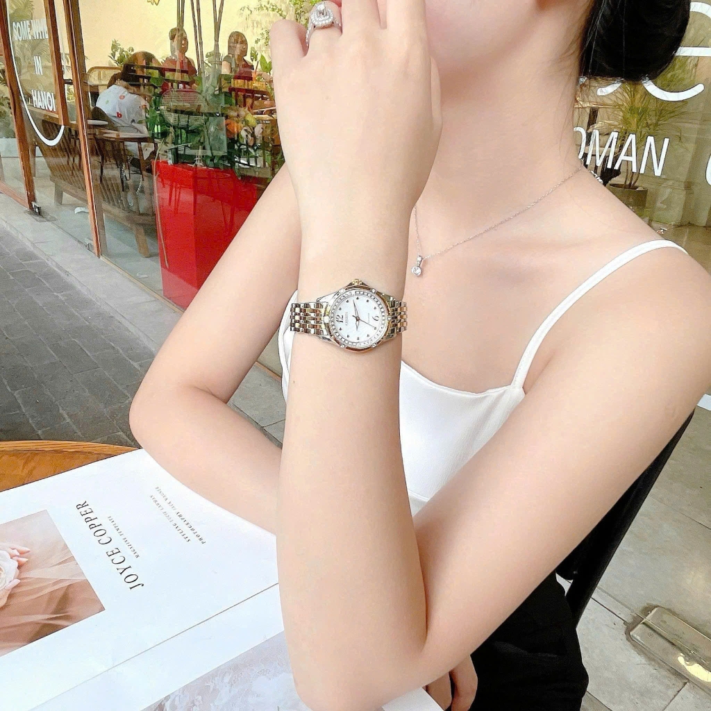 Đồng Hồ Nữ Citizen Quartz Eco -Drive Versaille Signature EM0374-50A