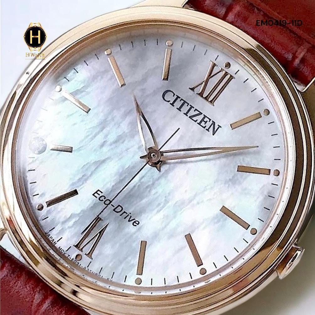 Đồng Hồ Nữ Citizen Quartz Eco-Drive EM0419-11D