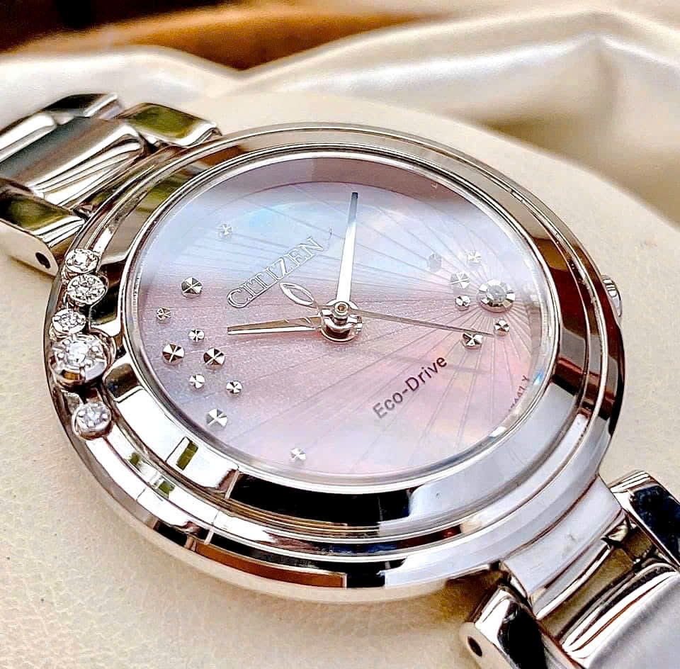 Đồng Hồ Nữ Citizen Quartz Eco -Drive L Carina EM0460-50N