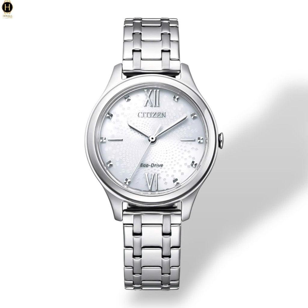Đồng Hồ Nữ Citizen Quartz Eco-Drive EM0500-73A
