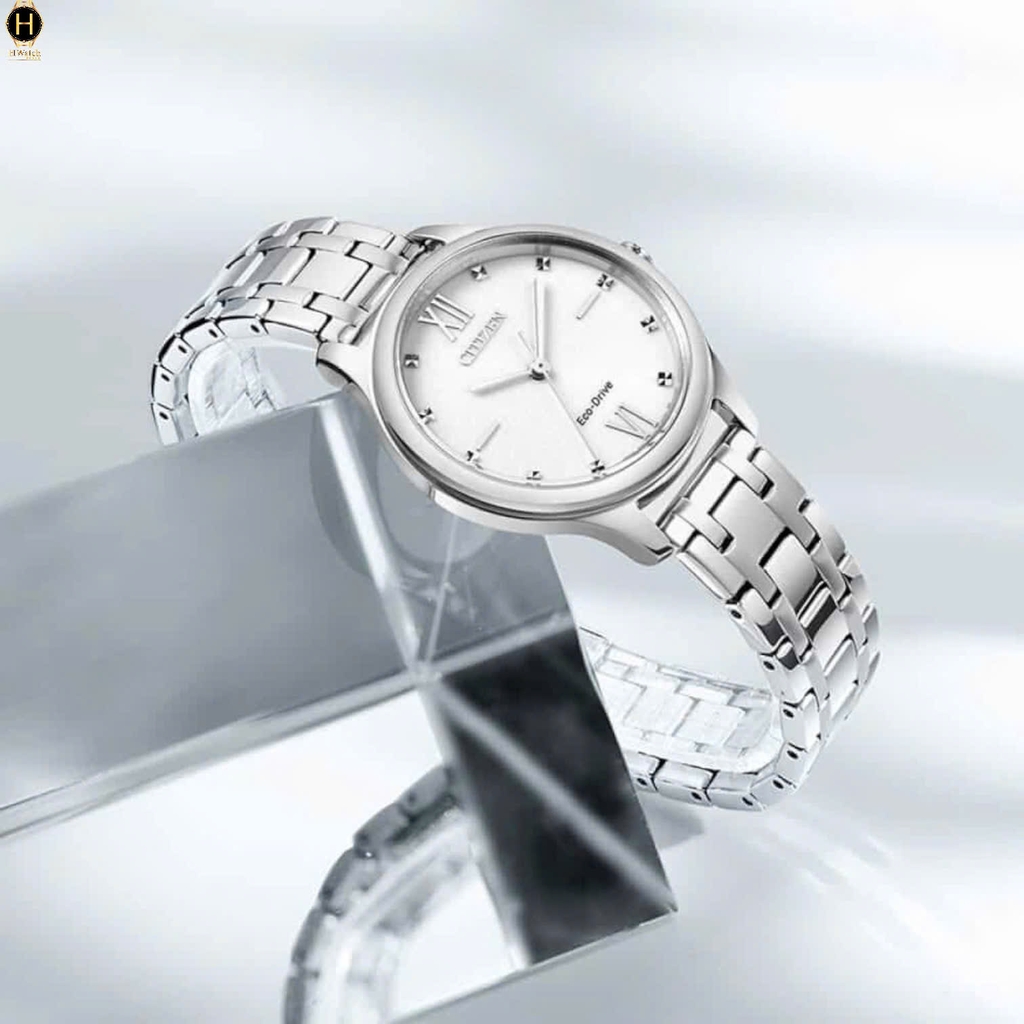 Đồng Hồ Nữ Citizen Quartz Eco-Drive EM0500-73A