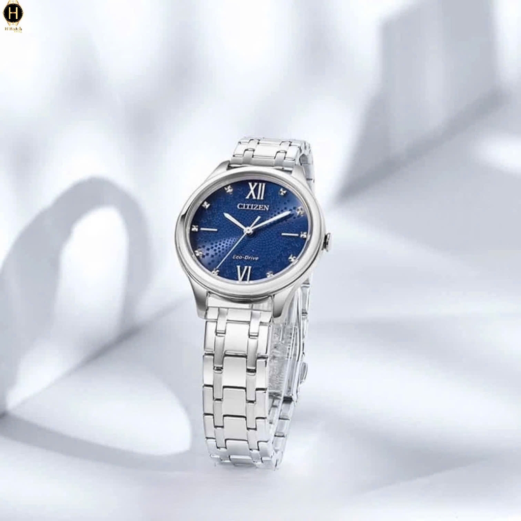 Đồng Hồ Nữ Citizen Quartz Eco-Drive EM0500-73L