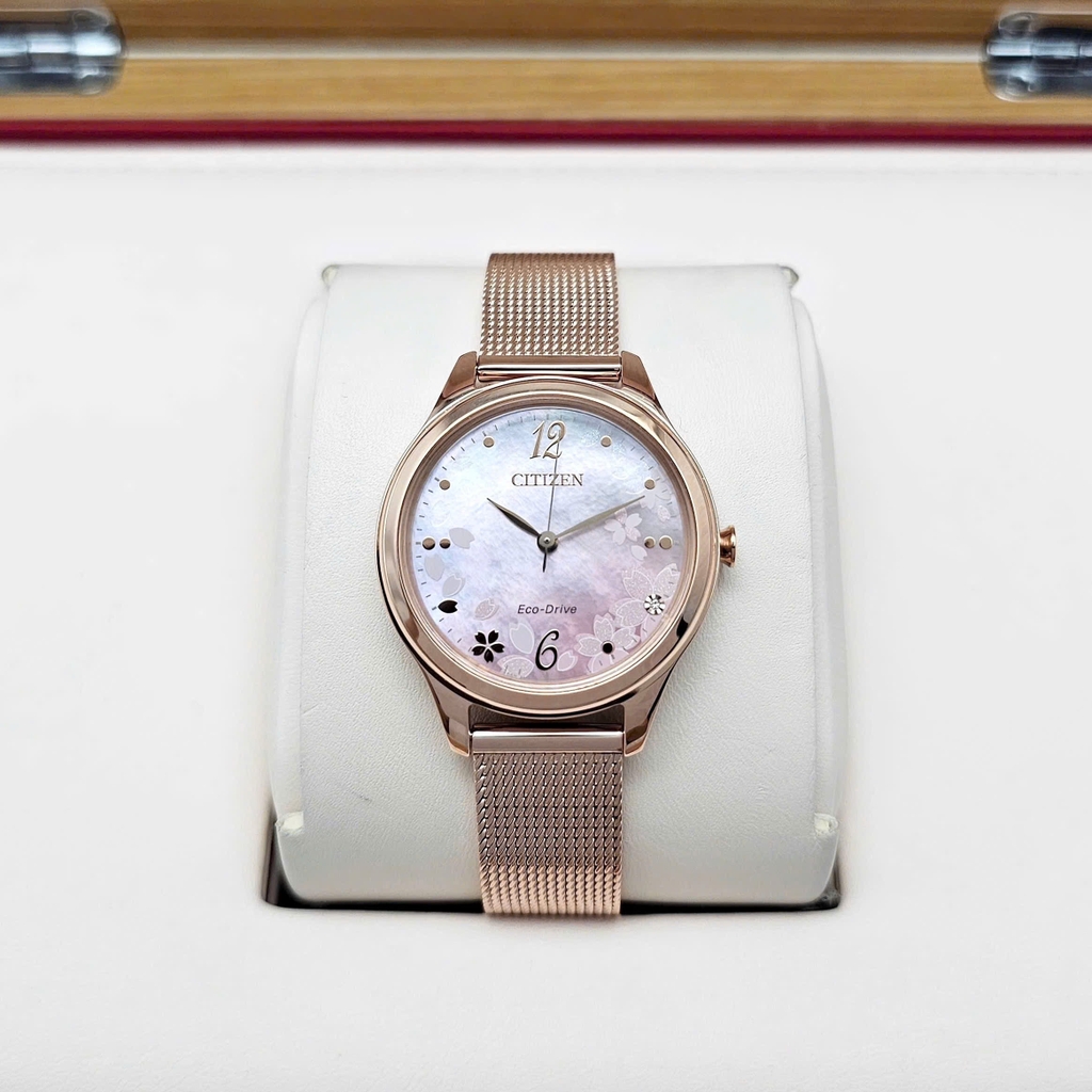 Đồng Hồ Nữ Citizen Quartz Eco -Drive Limited Edition EM0508-80D