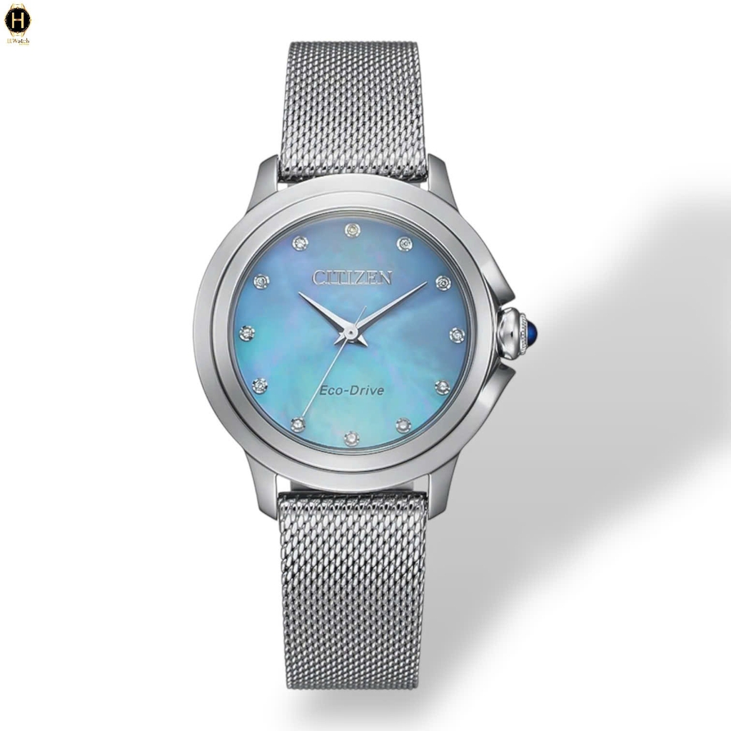 Đồng Hồ Nữ Citizen Quartz Eco-Drive Ceci EM0790-55N