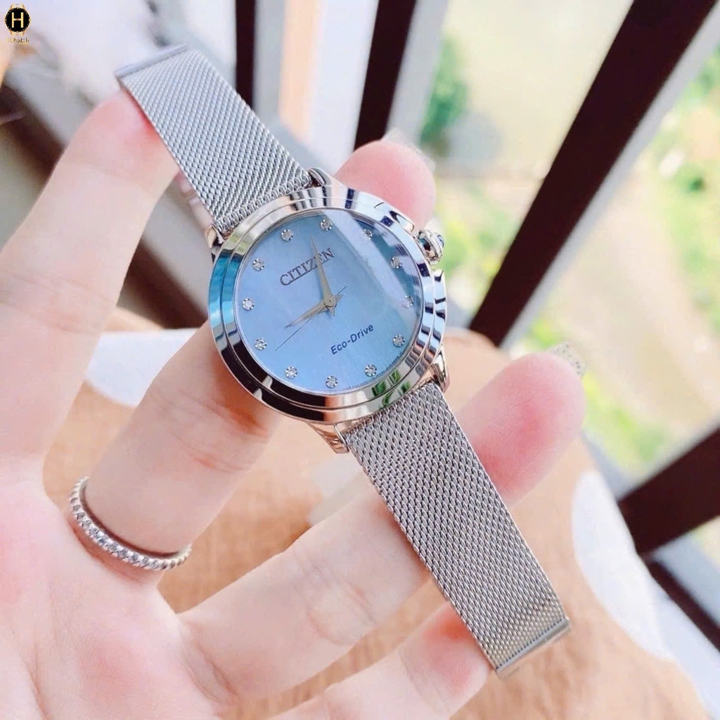 Đồng Hồ Nữ Citizen Quartz Eco-Drive Ceci EM0790-55N