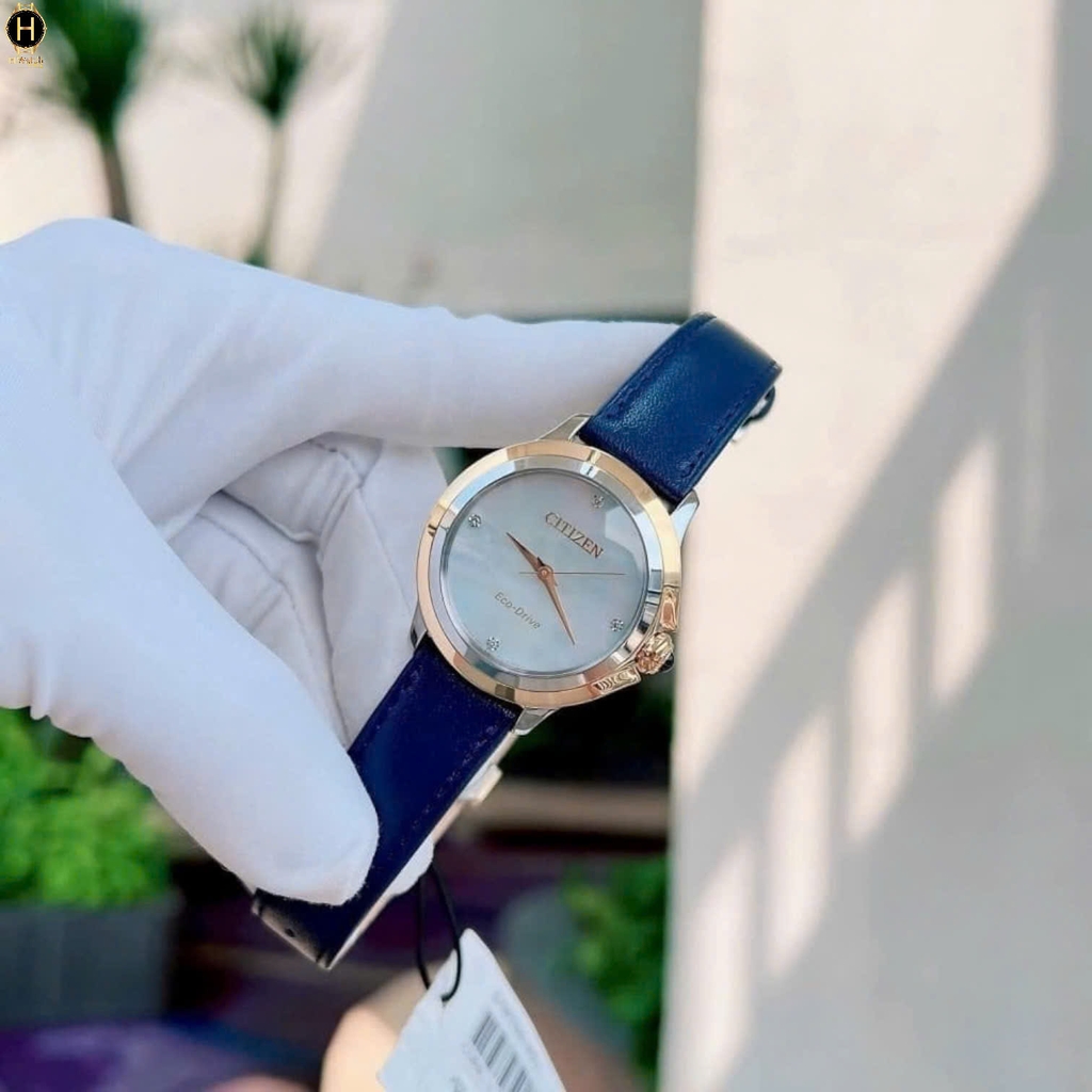 Đồng Hồ Nữ Citizen Quartz Eco-Drive Ceci EM0794-03Y